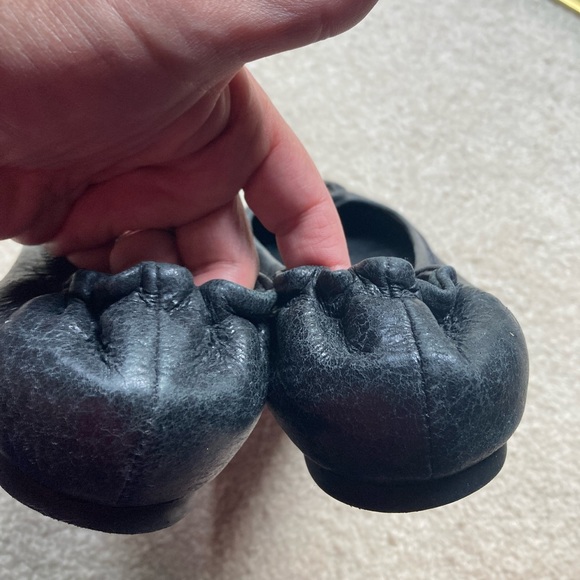 Womans TORY BURCH Minnie Travel Ballet Black Size 8 - Picture 15 of 16